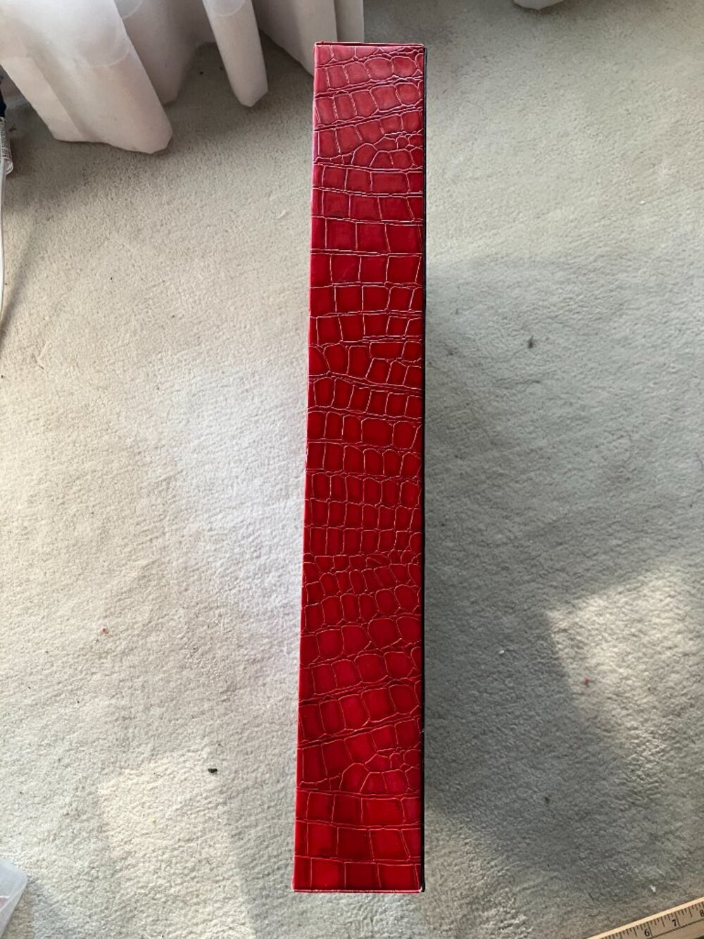 Red Tray with Handles - Picture 2 of 7